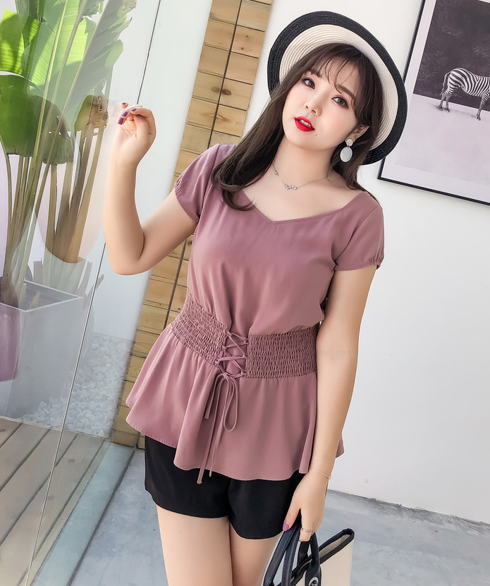 夏天+胖女孩，胖mm穿衣小心機，撇開這些照樣美