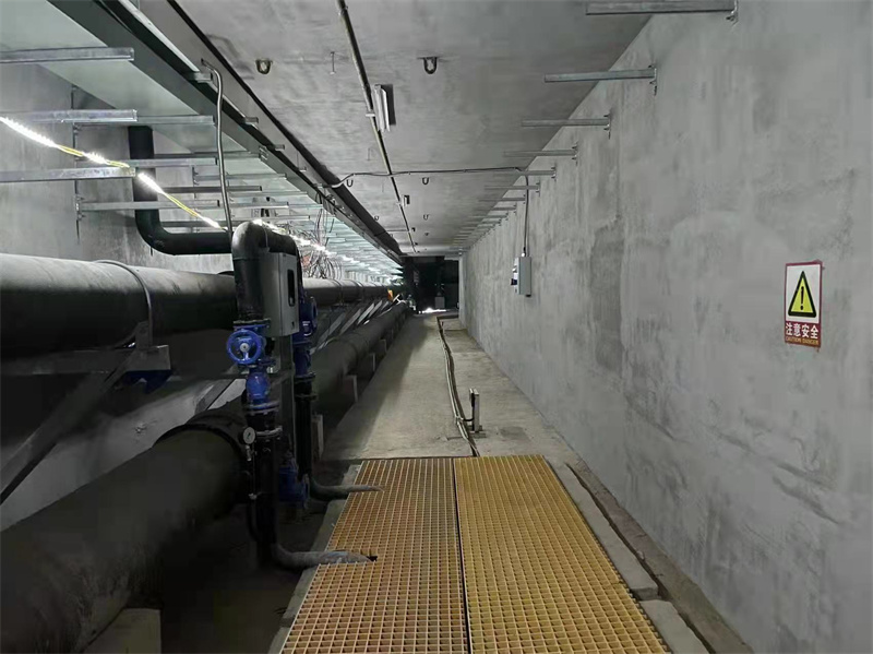 實現(xiàn)全方位地下智慧化管理 嶗山區(qū)首條智慧化地下綜合管廊建設(shè)完成