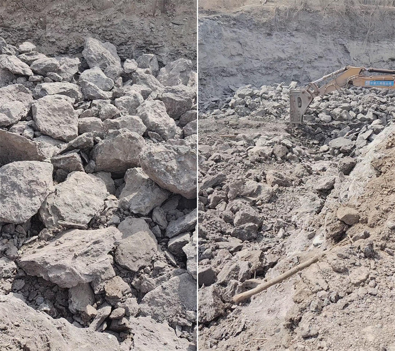 青島大信鎮(zhèn)： 誰吃了“熊心豹膽”？距高速鐵路基下不足20米處盜挖采石