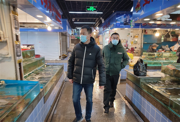 春節(jié)走基層|監(jiān)管“不打烊” 市北全力護(hù)航春節(jié)市場秩序平穩(wěn)有序