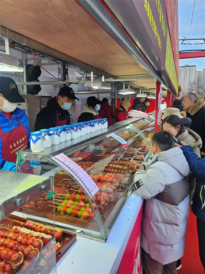 2026青島蘿卜·元宵·糖球會大鮑島會場正月初一燃情啟幕